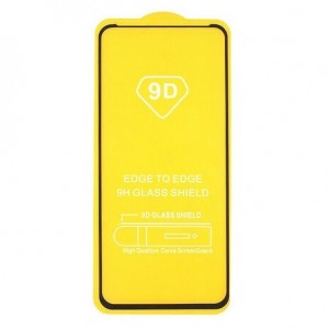 Стекло защитное  для Realme 7, Full Screen, 0.33 мм, 9D, цвет: чёрный, в техпаке