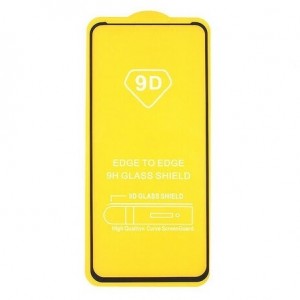 Стекло защитное  для Realme 6, Full Screen, 0.33 мм, 9D, цвет: чёрный, в техпаке
