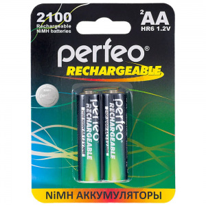 Аккумулятор Perfeo AA2100mAh/2BL