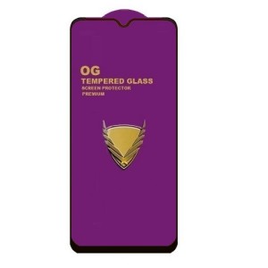 Стекло защитное  для Infinix: Smart 6 Plus/Hot 20/Hot 10s/Hot 10 Play/Hot 11 Play, глянцевое, цвет: чёрный, в техпа