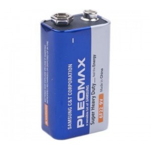 Батарейка Крона Samsung Pleomax 6F22-1BL, 9В