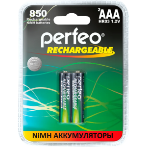 Аккумулятор Perfeo AAA850mAh/2BL