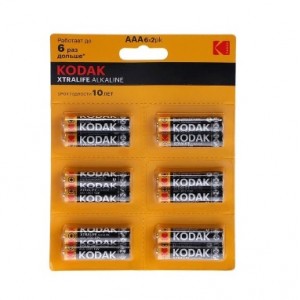 Батарейка AAA Kodak LR03-12BL XTralife, 1.5В, (12/144/576)