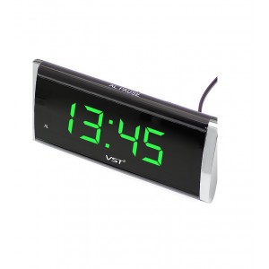 VST 730-2 Зеленые часы настольные