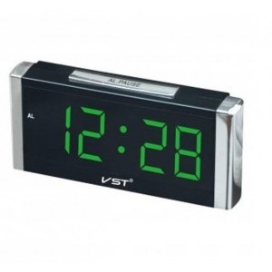 VST 731-2 Зеленые часы настольные (без блока)