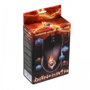 Мышь MGK-26U Dialog Gan-Kata - игровая, 6 кнопок + ролик, RGB подсветка, USB, черная