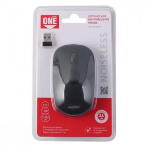 Мышь беспроводная Smartbuy ONE 262AG черная (SBM-262AG-K) /40