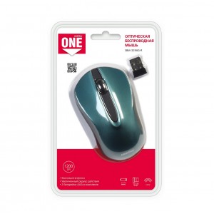Мышь беспроводная SmartBuy, 329AG, 1200 DPI, оптическая, USB, синий