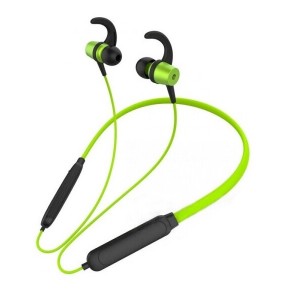 Наушники внутриканальные Celebrat A15, bluetooth, цвет: зелёный