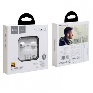 Наушники внутриканальные HOCO L7, Plus, bluetooth, микрофон, кнопка ответа, белый