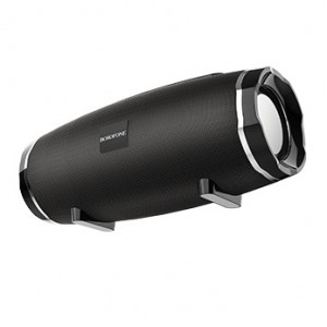 Колонка портативная Borofone, BR3, Beyond, пластик, Bluetooth, FM, AUX, microSD, цвет: black