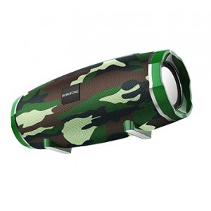 Колонка портативная Borofone, BR3, Beyond, пластик, Bluetooth, FM, AUX, microSD, цвет: camouflage green