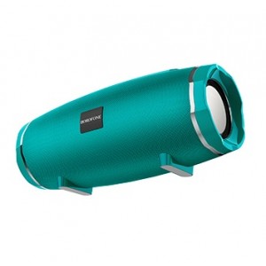Колонка портативная Borofone, BR3, Beyond, пластик, Bluetooth, FM, AUX, microSD, цвет: peacock blue