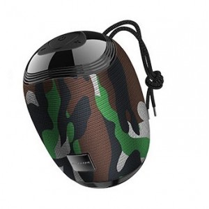 Колонка портативная Borofone, BR6, Miraculous, пластик, Bluetooth, microSD, AUX, цвет: хакки