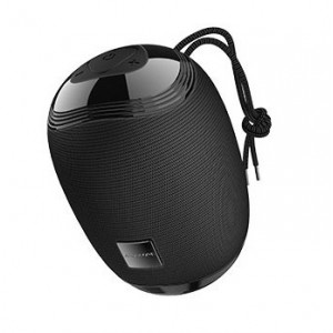 Колонка портативная Borofone, BR6, Miraculous, пластик, Bluetooth, microSD, AUX, цвет: чёрный