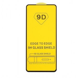 Стекло защитное  для Xiaomi Redmi Note 11T, Full Screen, 0.33 мм, 9D, глянцевое, полный клей, чёрный