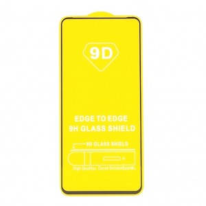 Стекло защитное  для HUAWEI Honor 30, Full Screen, 0.33 мм, 5D, глянцевое, цвет: чёрный