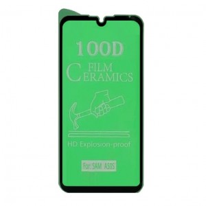 Стекло защитное  для HUAWEI Honor 8S/Y5 (2019), Ceramic Clear, чёрный