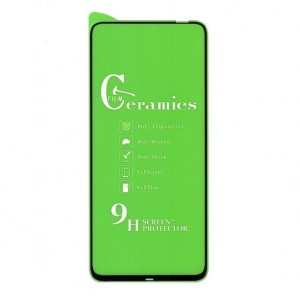 Стекло защитное  для HUAWEI Nova 5i, Ceramic Clear, 0.4 мм, чёрный