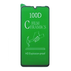 Стекло защитное  для HUAWEI P30 Lite/Nova 4e, Ceramic Clear, чёрный