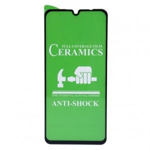 Стекло защитное  для HUAWEI P30, Ceramic Clear, 0.4 мм, чёрный