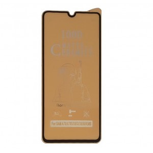 Стекло защитное  для SAMSUNG Galaxy A70/A70S/A90 (5G), Ceramic Matte, 0.4 мм, 2.5D, матовый, полный клей, цвет: чёрный