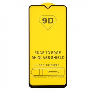 Стекло защитное  для Samsung A40, Full Screen, 0.33 мм, 9D, , цвет: чёрный, в техпаке