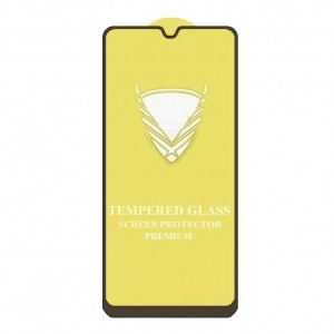 Стекло защитное  для SAMSUNG Galaxy SAMSUNG A20/A22/A30/A40S/A30S/A50/M21/M30/M30S/M31, цвет: чёрный