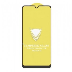 Стекло защитное  для SAMSUNG Galaxy A01/M01/A40,  цвет: чёрный