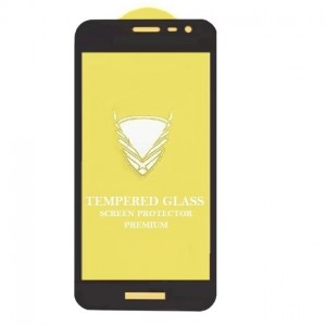 Стекло защитное  для SAMSUNG Galaxy J2 Core 2020, цвет: чёрный