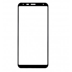 Стекло защитное  для SAMSUNG Galaxy SAMSUNG J4 (Core), Full Screen, 0.33 мм, 9D, чёрный