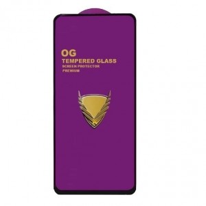 Стекло защитное  для SAMSUNG Galaxy S10 lite/Note 10 lite/A21/A21S/A70/A70S/A71/A72/A73/A80/A81/A90/A91/M51, цвет: чёрный