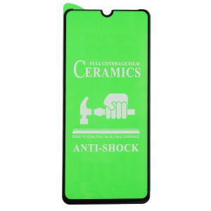 Стекло защитное  для Xiaomi Mi A3, Ceramic, чёрный, в техпаке