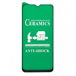Стекло защитное  для XIAOMI Redmi 8/8A/8A Pro, Ceramic, чёрный, в техпаке
