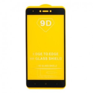 Стекло защитное   для XIAOMI Redmi Note 4/4X, Full Screen, Full Screen, 0.33 мм, 9D, чёрный