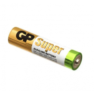 Батарейка AAA GP LR03-4P Super Alkaline, 1.5В, (4/96/384)