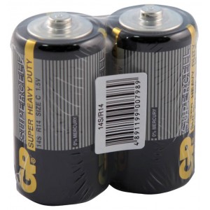 Батарейка C GP R14-2P, (2/24/480)