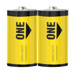 Батарейка солевая Smartbuy ONE R20/2S (24/288) (SOBZ-D02S-Eco)