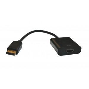 Переходник TopGreat TV-25 (H97) DisplayPort-M to HDMI-F, 250mm