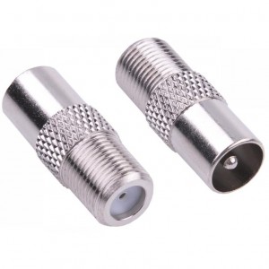 Орбита OT-AVT10(011) переходник гнездо F- штекер антен.