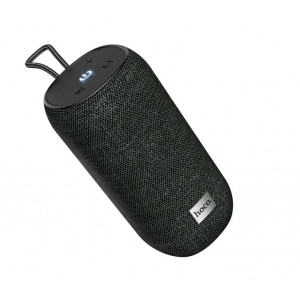 Колонка портативная HOCO HC10, пластик, Bluetooth, FM, TF, AUX, TWS, цвет: черный