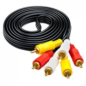 Кабель TopGreat RC-08, 3RCA-3RCA, 3 м.