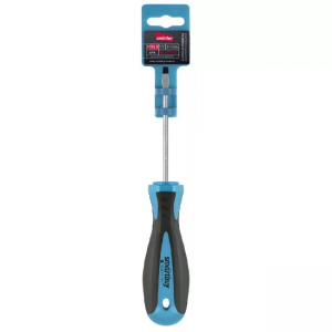 Отвертка шлицевая SL3x75, эргономичная 2х-компонентная рукоятка, CR-V, магнит, Smartbuy Tools/192