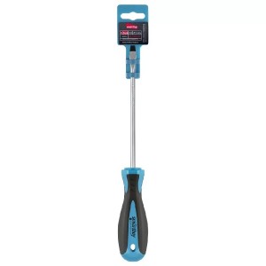 Отвертка шлицевая SL6x150, эргономичная 2х-компонентная рукоятка, CR-V, магнит, Smartbuy Tools/180