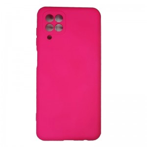 Чехол силиконовый soft touch 2mm для Samsung Galaxy M32, ярко-малиновый (П-19)