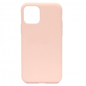 Чехол силиконовый для iPhone 11 Pro Max в упаковке, пудровый