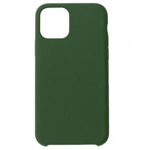 Чехол силиконовый для iPhone 11 Pro Max в упаковке, хаки