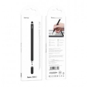 Стилус HOCO GM103 Fluent series universal capacitive pen, цвет черный
