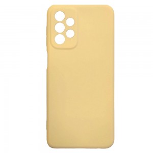 Накладка силиконовая soft touch 2mm для Samsung Galaxy A23 (4G), молочный