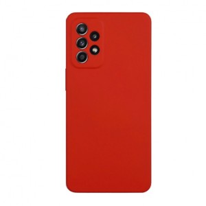 Накладка силиконовая soft touch 2mm для Samsung Galaxy A33 (5G), красный